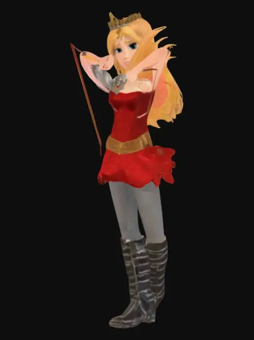 3D model for Apple White (Dragon Games)