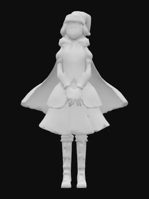3D model for Snow White (The Night Before Christmas)