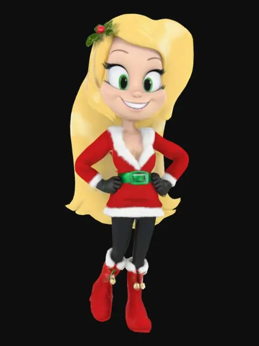 3D model for Holly Kringle