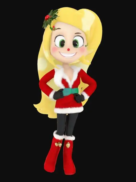 3D model for Holly Kringle