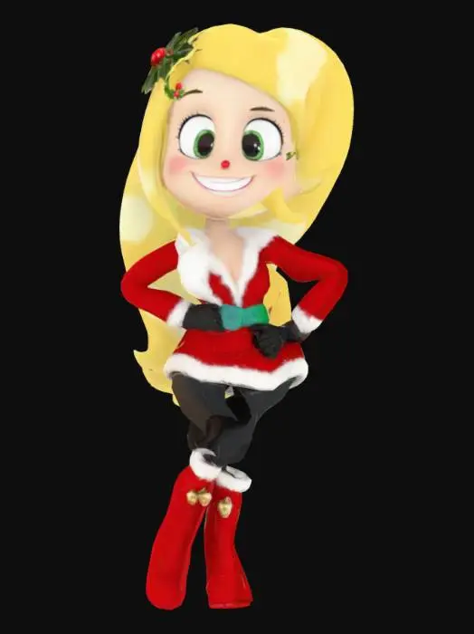 3D model for Holly Kringle