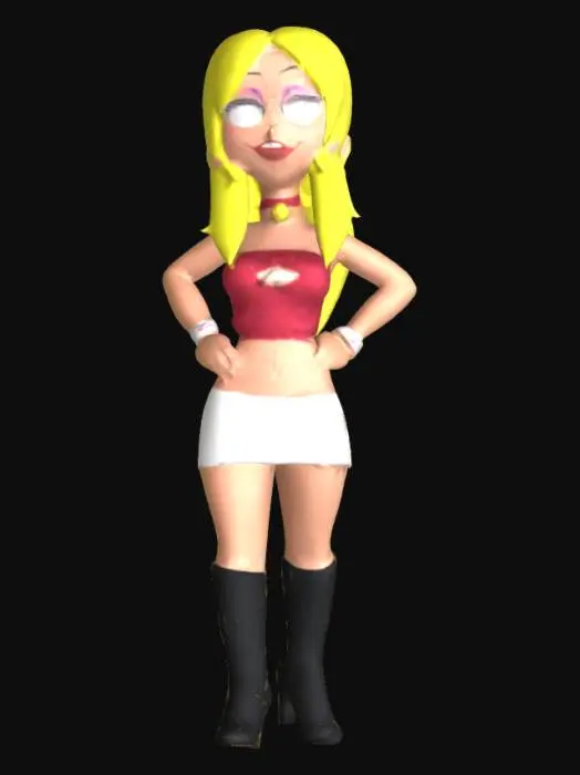 3D model for Francine Smith (Rock 'n' Roll Sherpa)