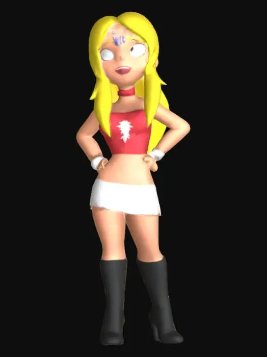 3D model for Francine Smith (Rock 'n' Roll Sherpa)