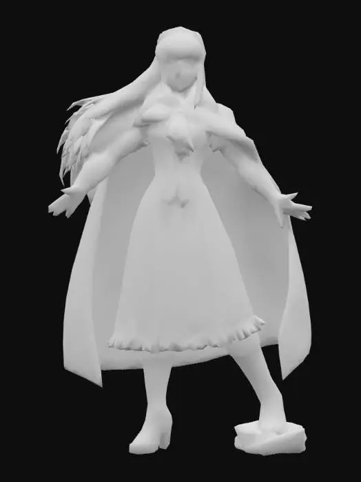 3D model for Lili Rochefort (Winter Elegance)