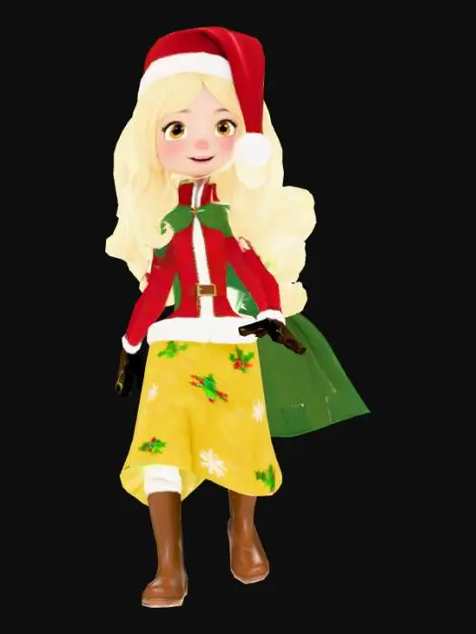 3D model for Apple White (Christmas)