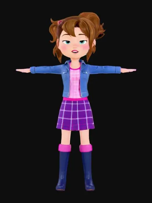 3D model for Jeanette Miller (Modern Style)