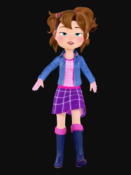 3D model for Jeanette Miller (Modern Style)