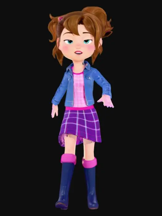 3D model for Jeanette Miller (Modern Style)