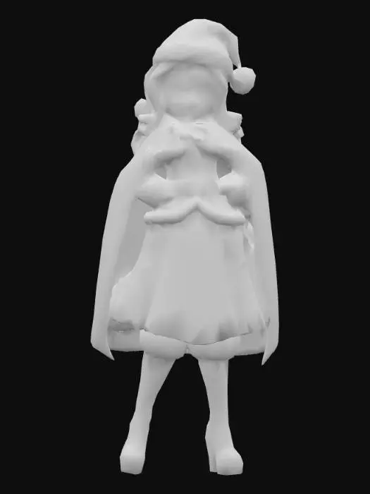 3D model for Apple White (Christmas Heroine)