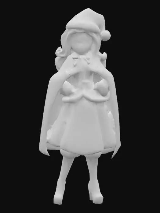 3D model for Apple White (Christmas Heroine)
