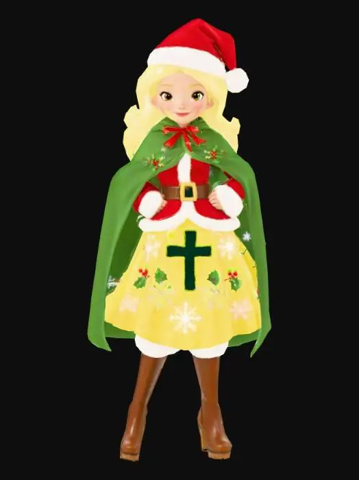 3D model for Apple White (Christmas Heroine)