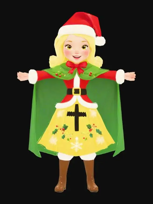 3D model for Apple White (Christmas Heroine)