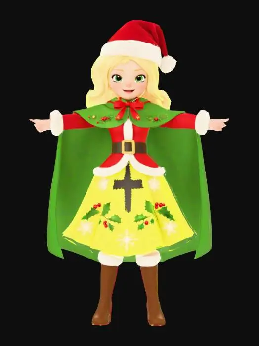 3D model for Apple White (Christmas Heroine)