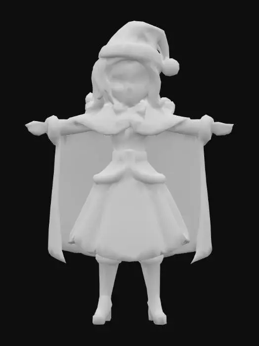 3D model for Apple White (Christmas Heroine)