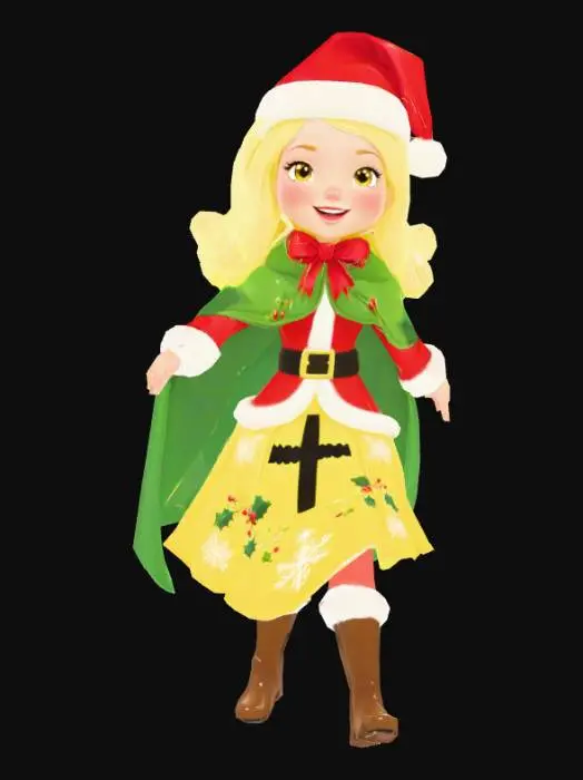3D model for Apple White (Christmas Heroine)