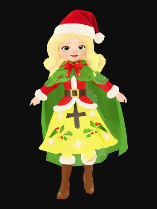 3D model for Apple White (Christmas Heroine)