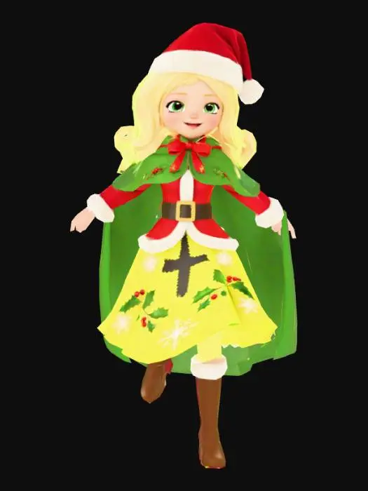 3D model for Apple White (Christmas Heroine)