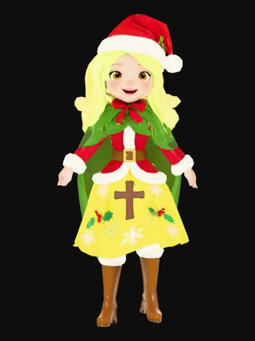 3D model for Apple White (Christmas Heroine)
