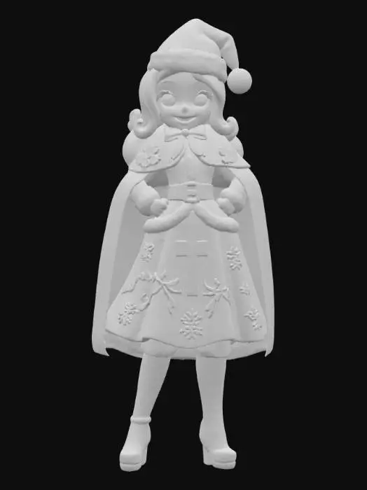 3D model for Apple White (Christmas Princess)