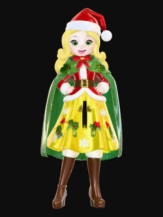 3D model for Apple White (Christmas Princess)