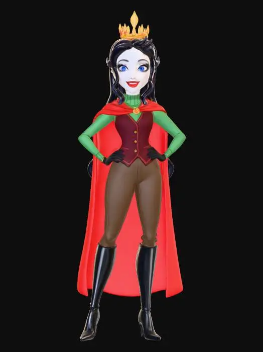 3D model for Snow White (Ever After High™ Christmas)