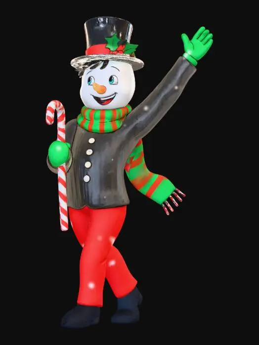 3D model for Shiverton Snowman, #Christmas2025#