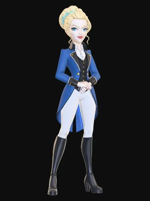 3D model for Queen Charming