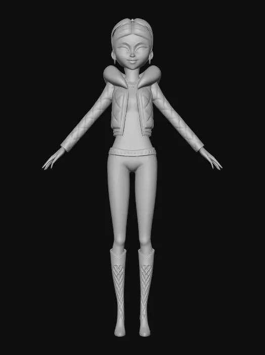 3D model for Chloé Bourgeois