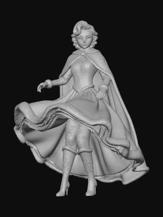 3D model for Princess Zhenya