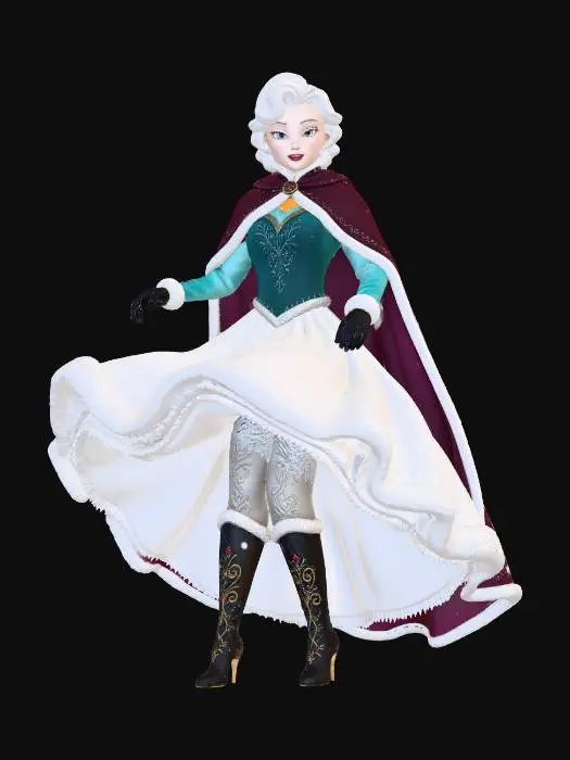 3D model for Princess Zhenya