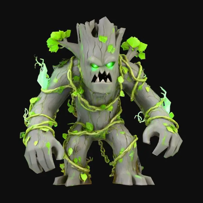 3D model for Corrupted Forest Guardian