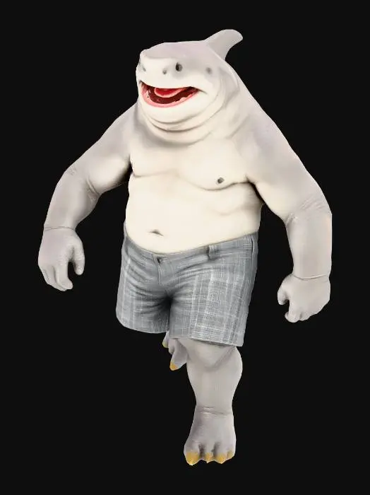 3D model for Shark-Suited Sentinel