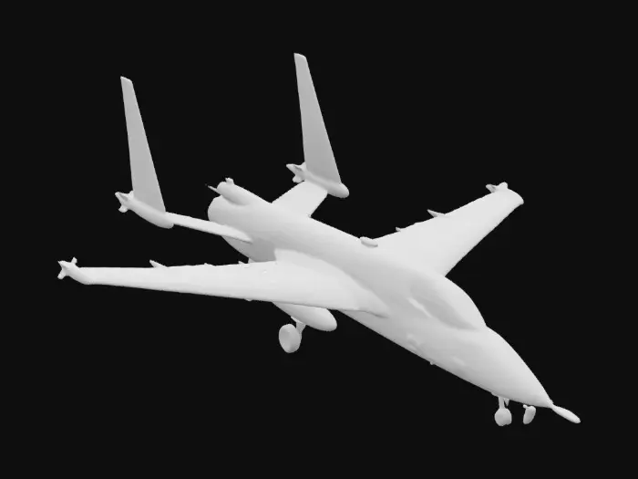 3D model for Medium-poly perfection, life-size. Pixar style, Chrono-forge masterpiece of a 1940s Horten Ho 229 bomber. #ChronoForgeWeapon#