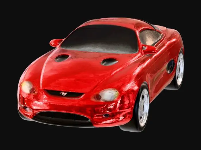 3D model for Scarlet Speedster