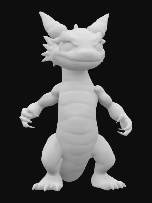 3D model for Medium-poly, cartoon masterpiece, A male Chrono-forge character, rustborne, humanoid reptilian cobra, Admiral. 8k highly detailed features. Green to gold color-shifting scales. Sparkling scales. Evil eyes. #ChronoForgeWeapon#