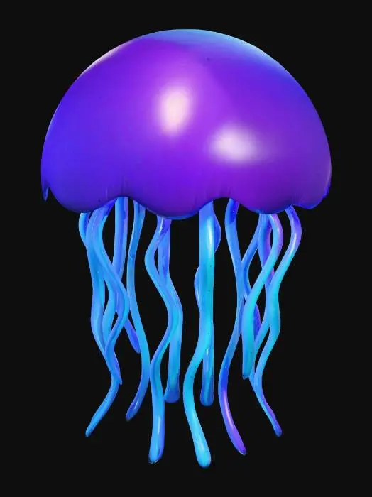 3D model for A vastly superior large pool-toy, a stlized totally unique pool-float. Made of high quality material, 8k textures. Medium-poly model,  RGB LED lights.