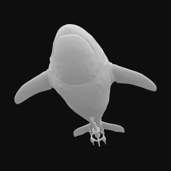 3D model for Create a chrono-trigger style orca-shaped submarine shooting a torpedo. Aliencore, futurecore, cybercore. 8k NVIDIA textures, Unity engine, game-ready, stylized and articulate. #ChronoForgeWeapon#