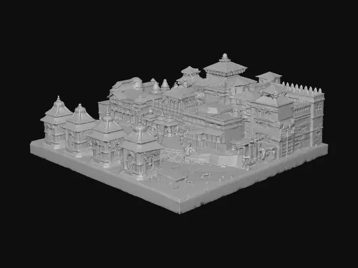 3D model for Pashupatinath Temple