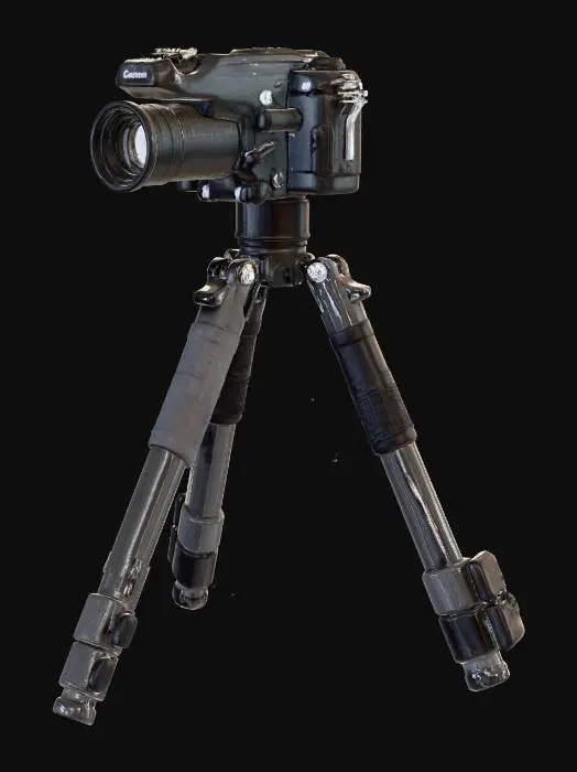 3D model for Camera on Tripod