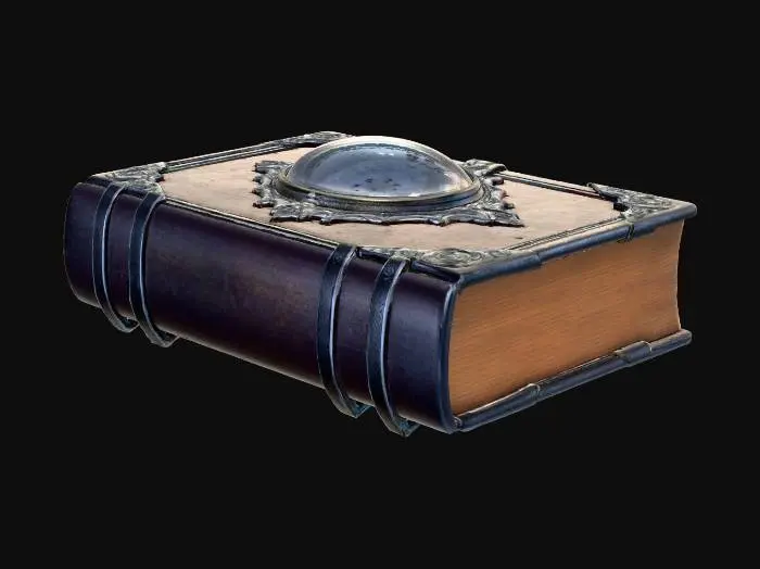 3D model for The Enchanted Tome