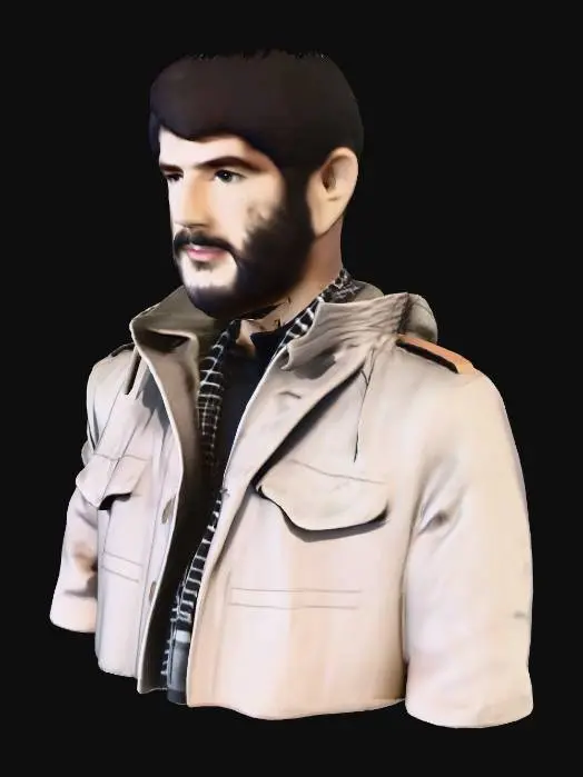 3D model for Portrait of a Man in a Jacket