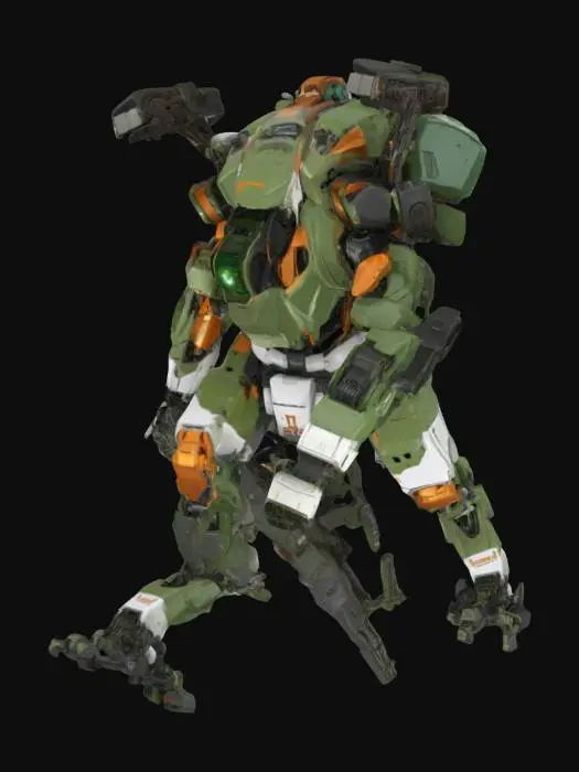 3D model for Mech Warrior