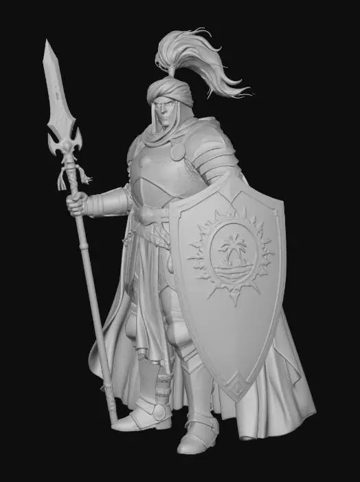 3D model for Golathi Guard
