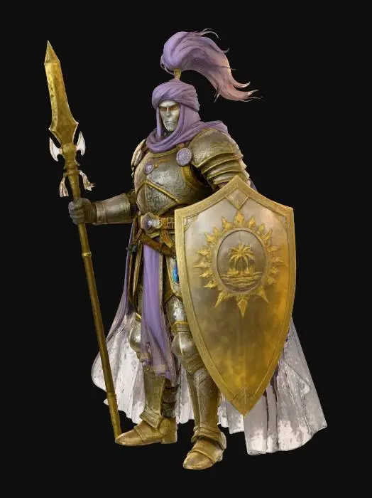 3D model for Golathi Guard