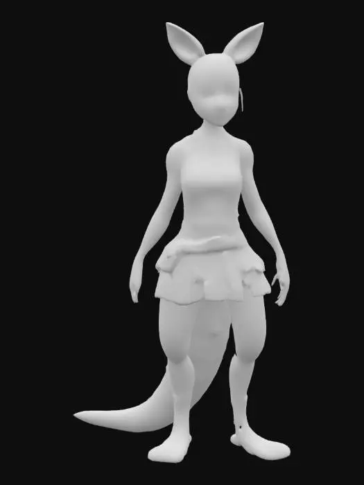 3D model for Kangaroo Explorer, #AroundTheWorld#
