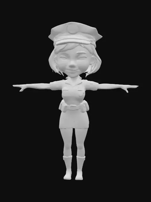 3D model for Officer Joyful