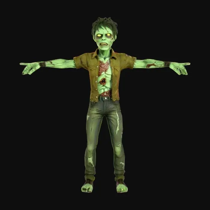 3D model for Zombie Patrol