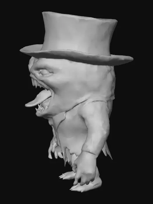 3D model for Tophat Creature