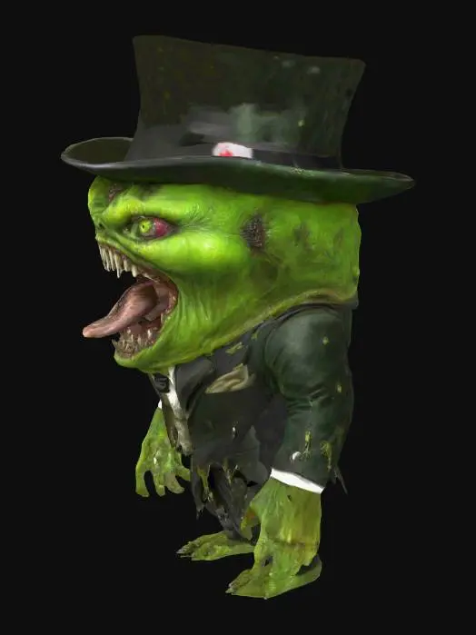 3D model for Tophat Creature