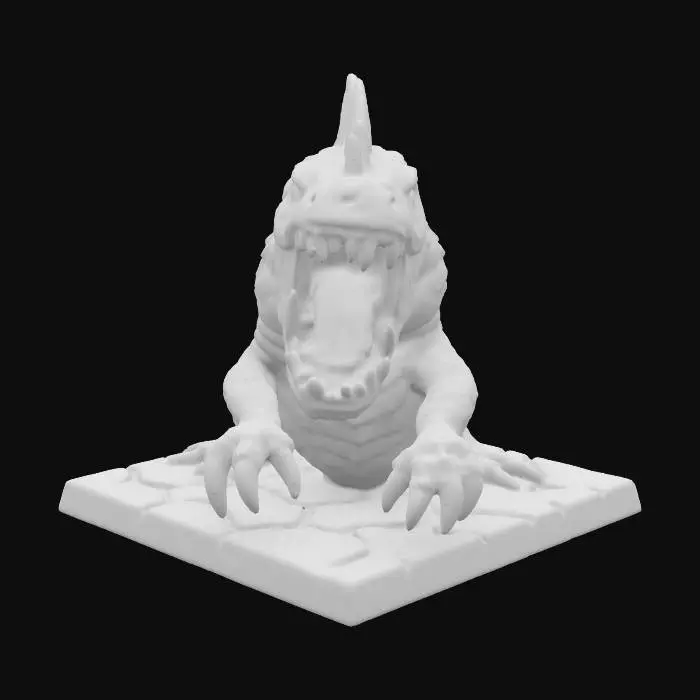 3D model for Roaring Stone Beast